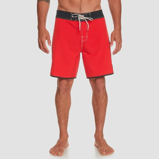 Boardshort Quiksilver Original Scallop 18 High Risk male - Masculino - Foto 1