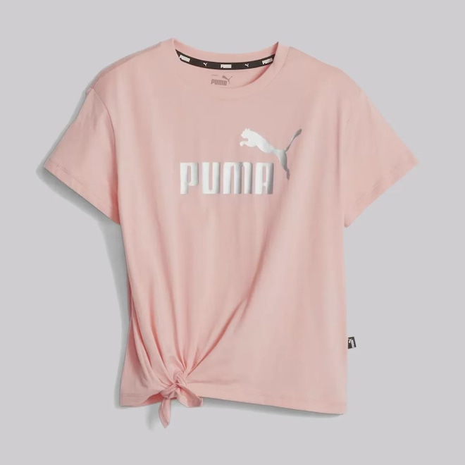 Camiseta Puma ESS NO. 1 Logo - Infantil - Foto 1