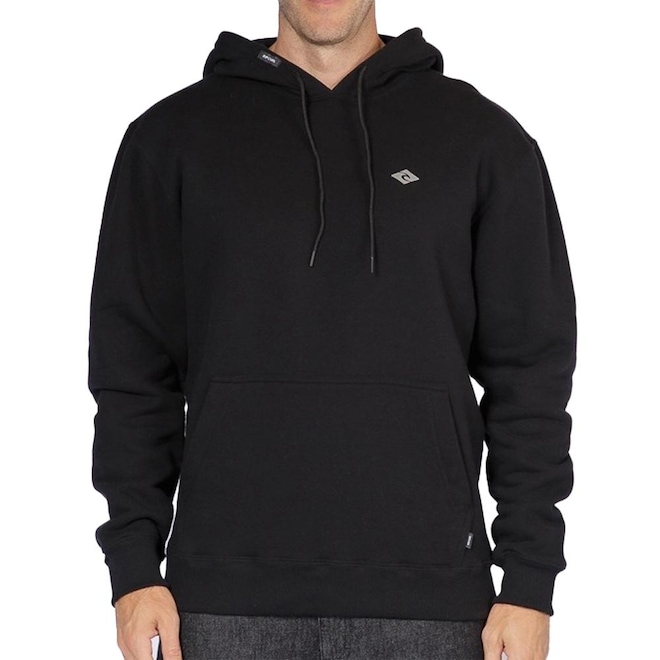 Blusão de Moletom Rip Curl Canguru Brand Icon - Masculino - Foto 1