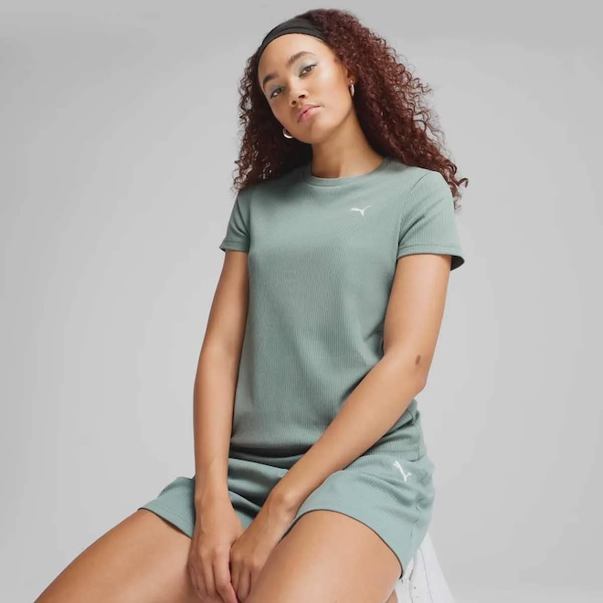 Camiseta Puma ESS Elevated - Feminino - Foto 1