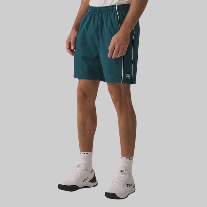 Bermuda Fila Match 8 - Masculina - Foto 1