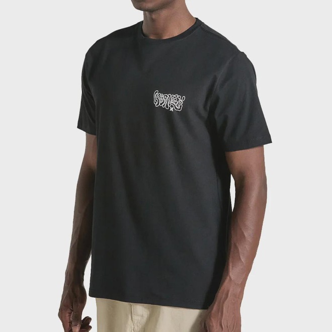 Camiseta Hurley Estampa Relevo Hurley Flow - Masculina - Foto 1