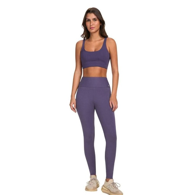 Calça Legging Alto Giro Eterna Sustentação - Feminina - Foto 1