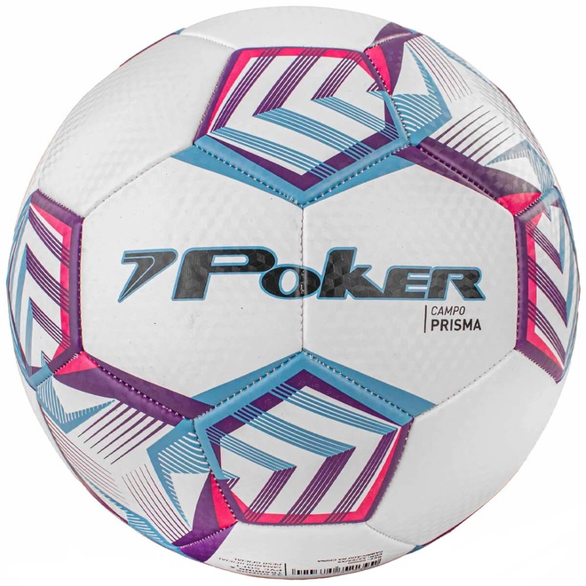 Bola de Futebol de Campo Poker Training 32 Gomos Prisma - Foto 1