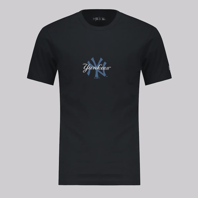 Camiseta New Era MLB New York Yankees Bob - Masculina - Foto 1