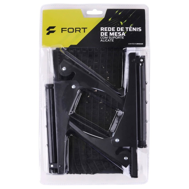 Rede de Tênis de Mesa com Suporte Alicate Fort - Foto 1