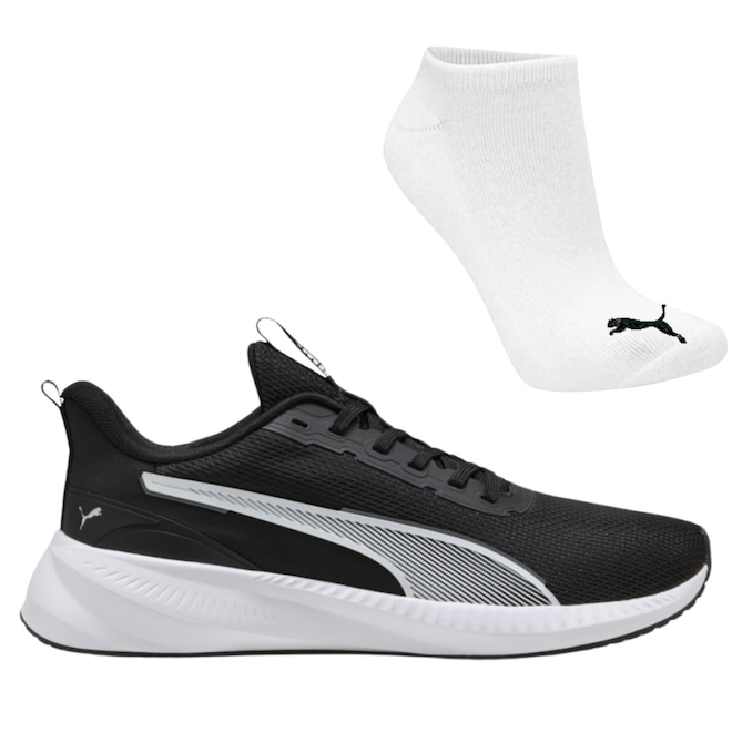 Tênis Puma Flyer Lite 3 + Par de Meia - Masculino - Foto 1
