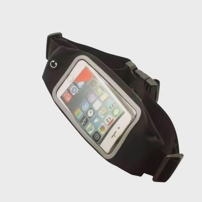 Pochete Impermeável DK Com Visor Porta Garrafa Chaves para Corrida Esporte Fitness Camping - Foto 1