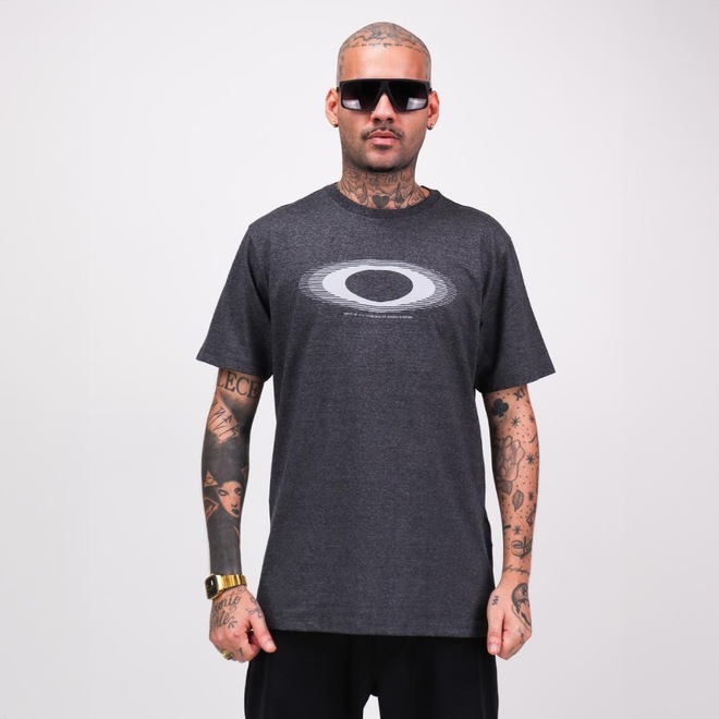 Camiseta Oakley Dry Fit TRN Ellipse HD Tee - Masculina - Foto 1