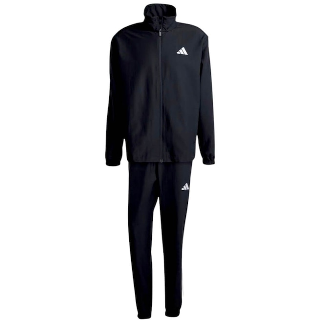 Agasalho adidas Sportswear Basic Três Listras - Masculino - Foto 1