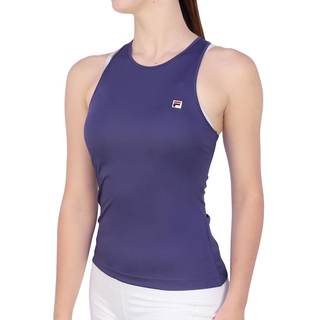 Camiseta Regata Feminina Fila Tennis Basic - Foto 1