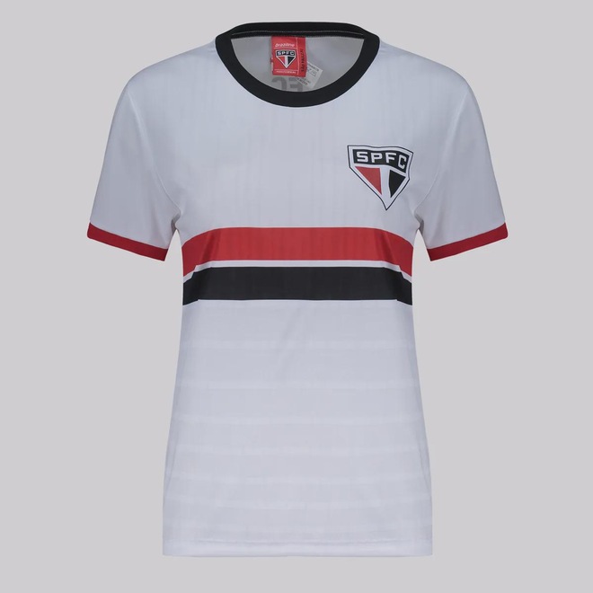 Camisa do São Paulo Tela Braziline - Feminina - Foto 1