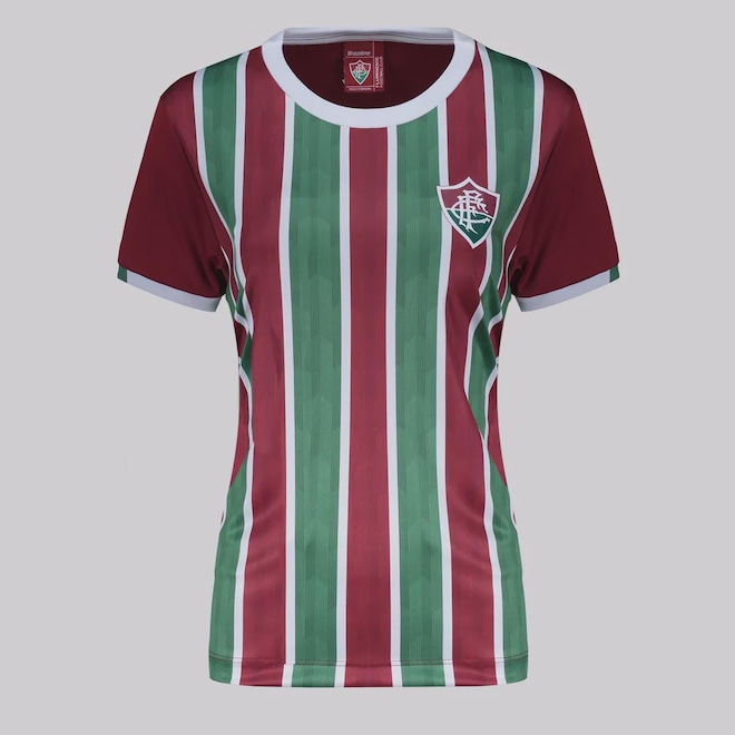 Camisa do Fluminense Tratado - Feminina - Foto 1