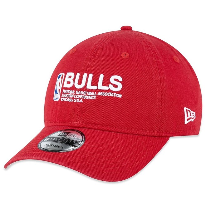 Boné Aba Curva New Era 920 Chicago Bulls NBA Institutional Style - Adulto - Foto 1