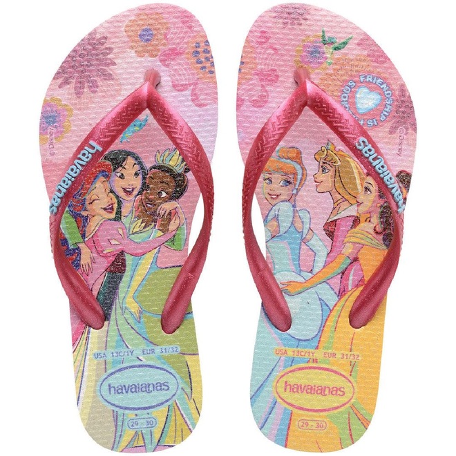 Chinelo Havaianas Slim Princess - Infantil - Foto 1