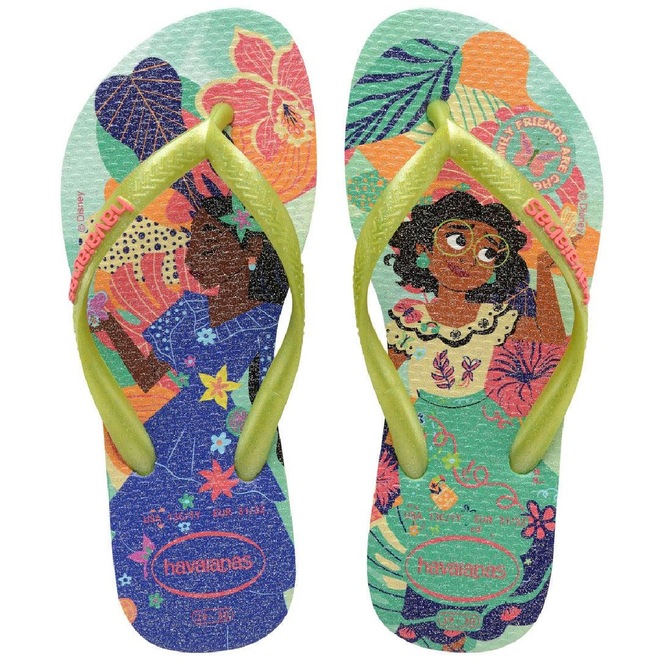 Chinelo Havaianas Slim Princess - Infantil - Foto 1