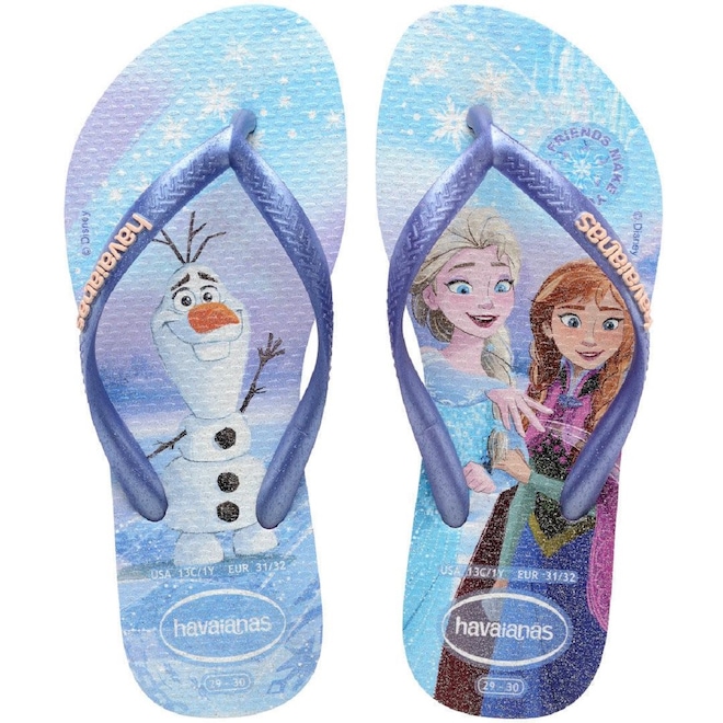 Chinelo Havaianas Slim Princess - Infantil - Foto 1