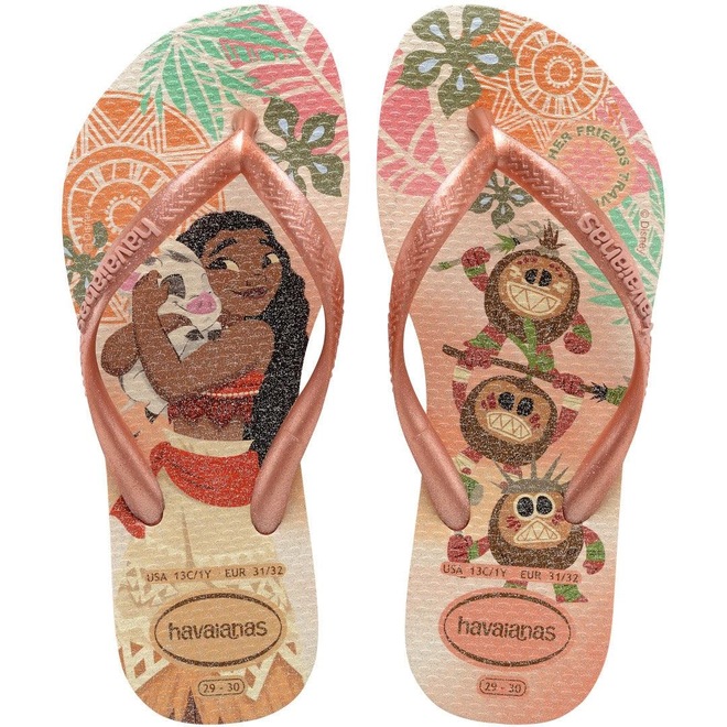 Chinelo Havaianas Slim Princess - Infantil - Foto 1