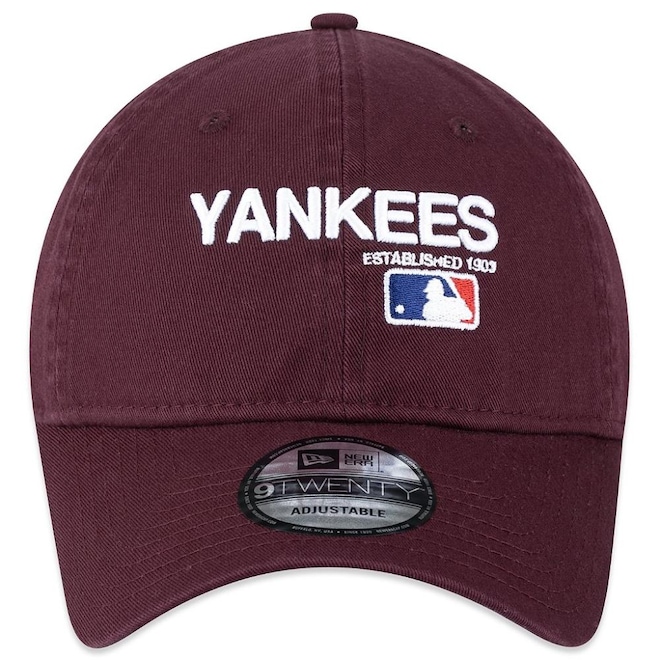 Boné Aba Curva New Era 920 New York Yankees MLB Institutional Style - Adulto - Foto 1