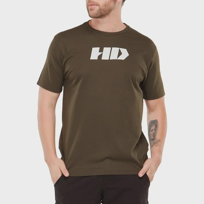 Camiseta HD Classic Logo - Masculina - Foto 1