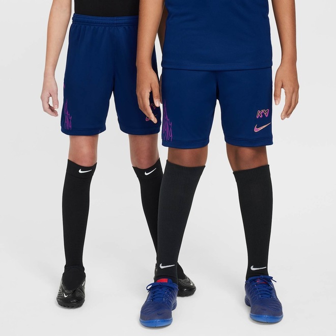 Shorts Nike Dri-FIT Kylian Mbappé - Infantil - Foto 1