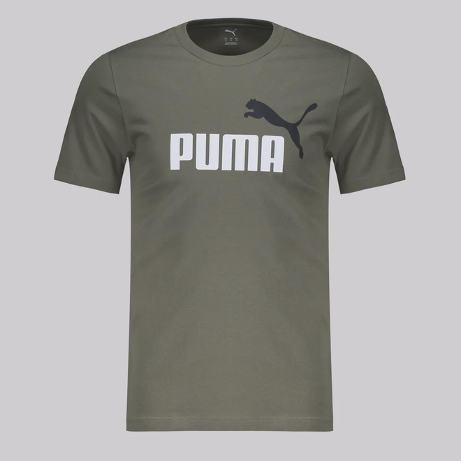Camiseta Puma ESS 2 Logo NO.1 - Masculina - Foto 1