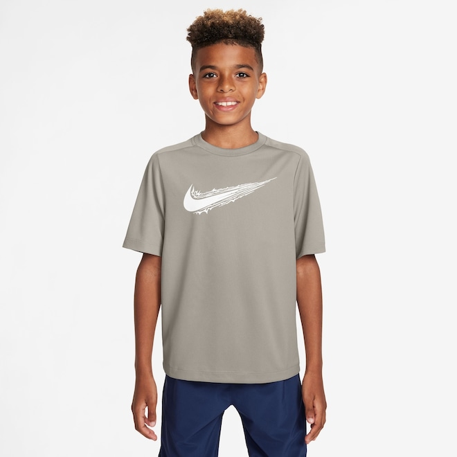 Camiseta Nike Dry-FIT Multi - Infantil - Foto 1