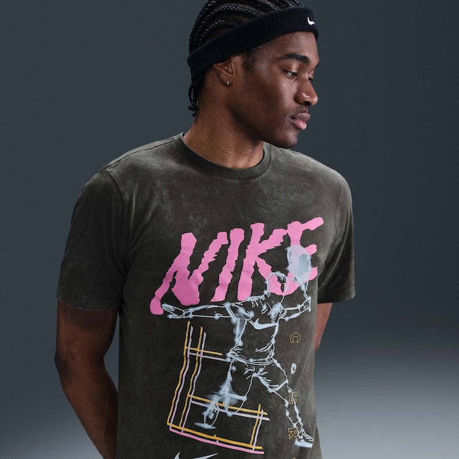 Camiseta Nike Court OC - Masculina - Foto 1