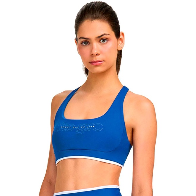 Top Alto Giro Sport Way Of Life - Feminino - Foto 1