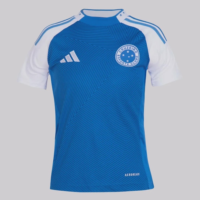Camisa do Cruzeiro adidas I 2025 - Feminina - Foto 1