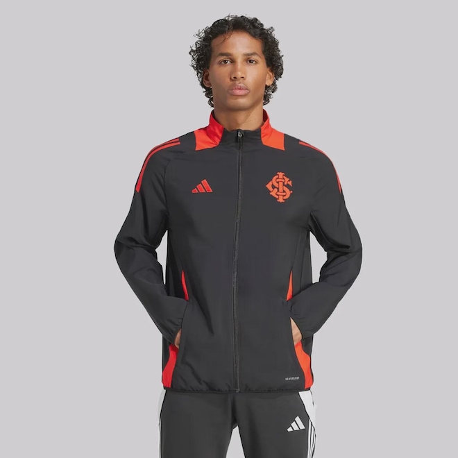 Jaqueta Masculina do Internacional Apresentação 2025 adidas - Foto 1