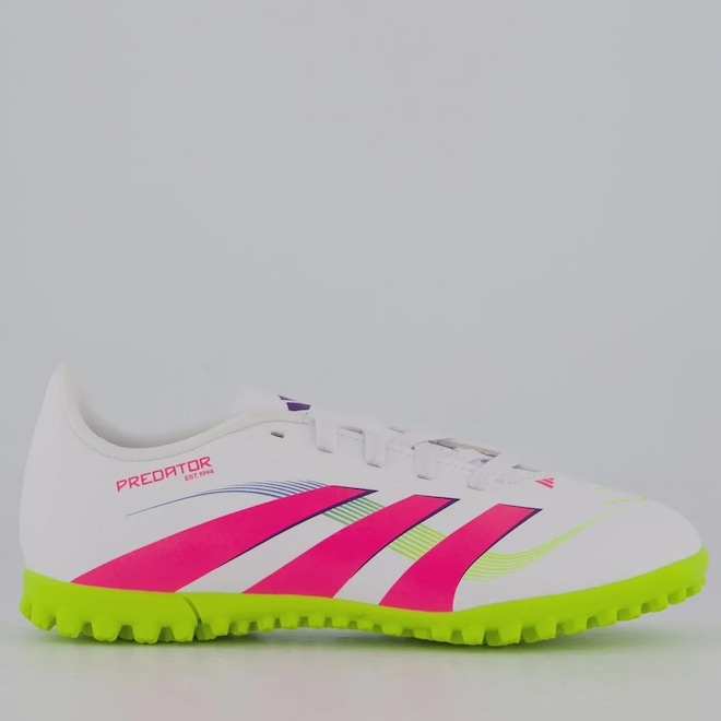 Chuteira de Society Infantil adidas Predator Club - Foto 1