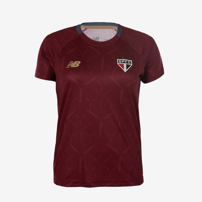 Camisa de Treino do São Paulo 2025 New Balance - Feminina - Foto 1