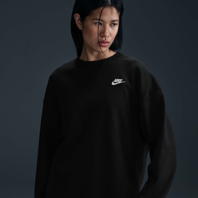 Jaqueta Feminina Nike Sportswear Club Fleece - Foto 1