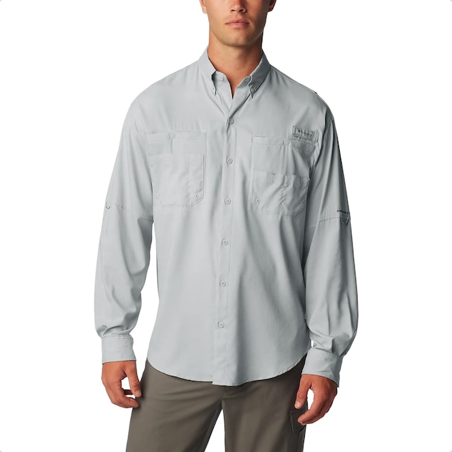 Camisa Masculina Manga Longa Columbia Tamiami ll - Foto 1