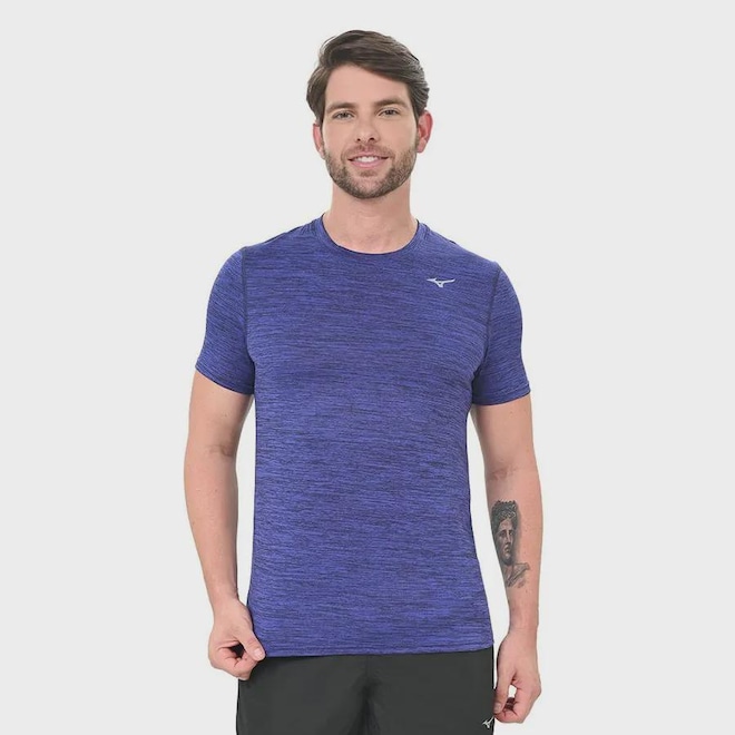 Camiseta Mizuno Impulse Core - Masculina - Foto 1