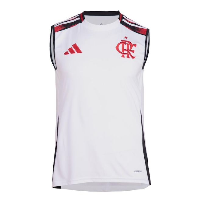 Camisa sem Mangas do CR Flamengo II 25 Adidas - Masculina - Foto 1