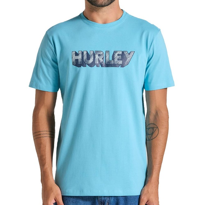 Camiseta Hurley Stone WT25 Masculina - Foto 1
