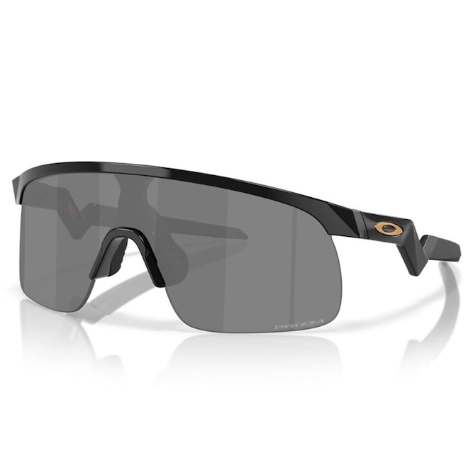 Óculos de Sol Unissex Oakley Resistor Polished Black Prizm Black - Foto 1
