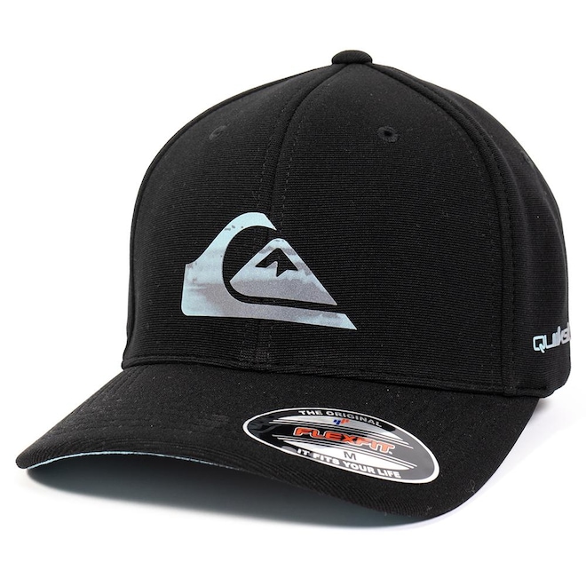 Boné Adulto Quiksilver Gradient Logo Signature WT25 Black - Foto 1