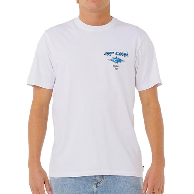 Camiseta Masculina Rip Curl Fade Out Icon Art Big WT25 - Foto 1