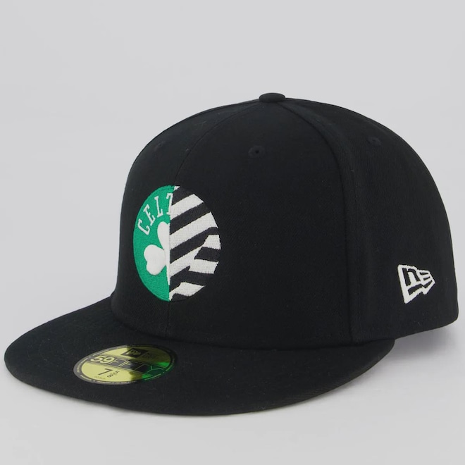 Boné Adulto New Era NBA Boston Celtics Neto78 5950 - Foto 1