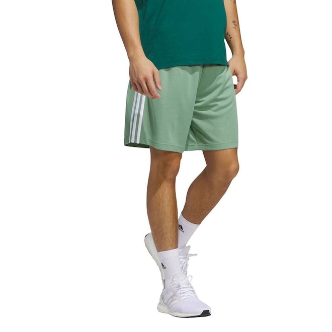 Shorts adidas 3 Listras Masculino - Foto 1