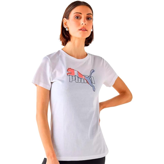 Camiseta Puma Lab Tee Feminina - Foto 1