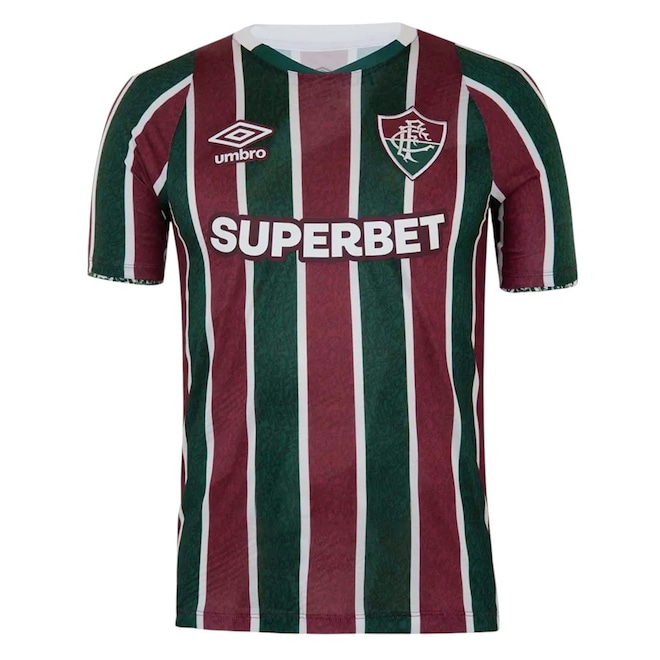 Camisa Umbro Fluminense I 2024/25 Masculina - Foto 1