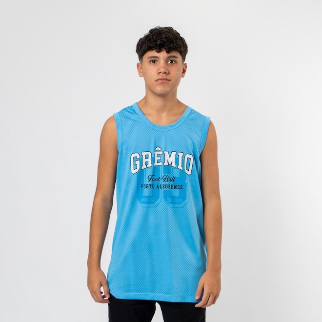 Camiseta Regata do Grêmio Infantil Surf Center Esportiva - Foto 1