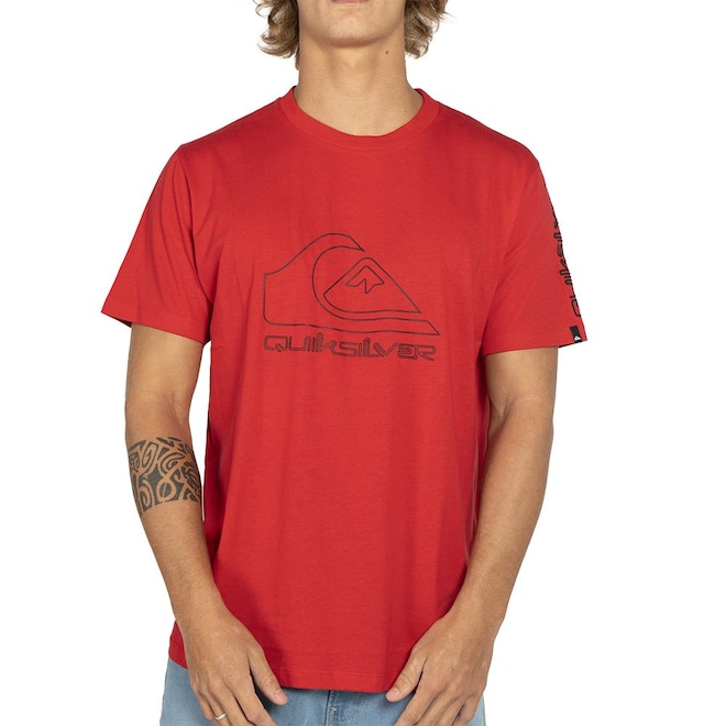 Camiseta Quiksilver New Tour Plus Size Unissex - Foto 1