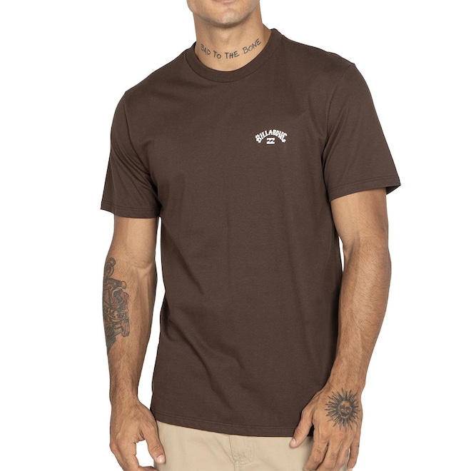 Camiseta Billabong Small Arch Masculina - Foto 1