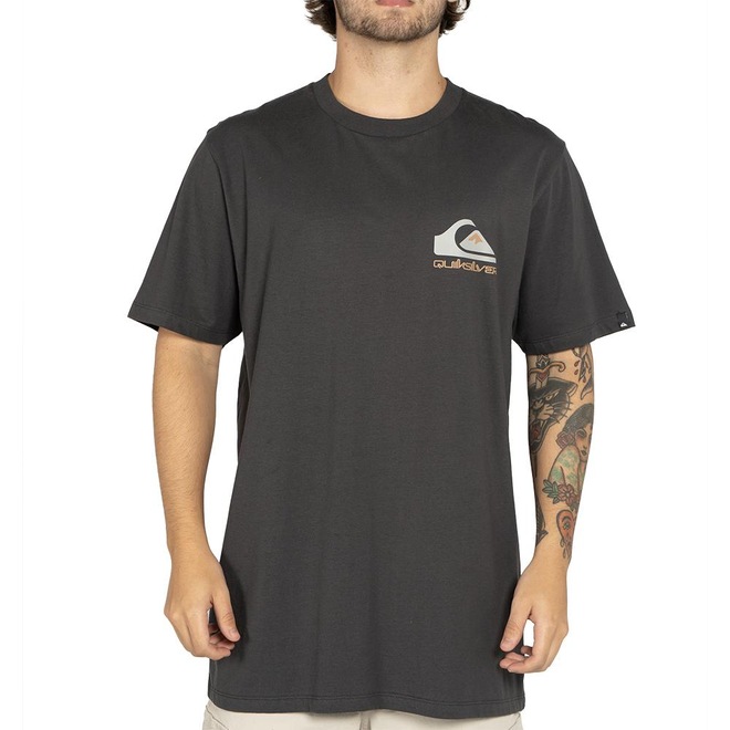 Camiseta Quiksilver Omni Logo Masculina - Foto 1