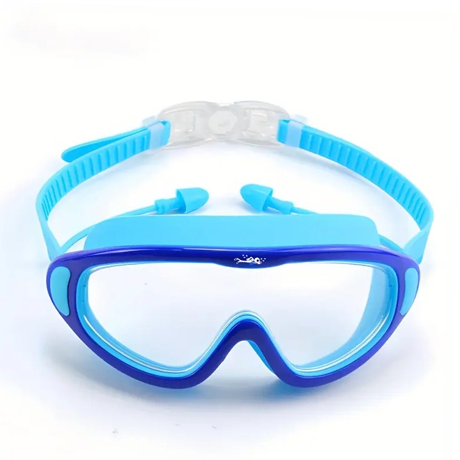 Máscara De Natação Gold Sports Panoramic 9.0 High Definition - Infantil - Foto 1